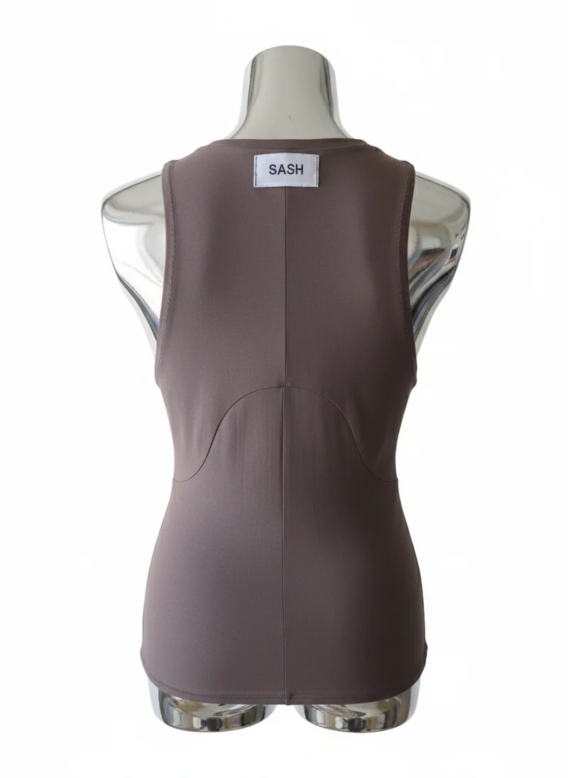 Paneled top, seam detail